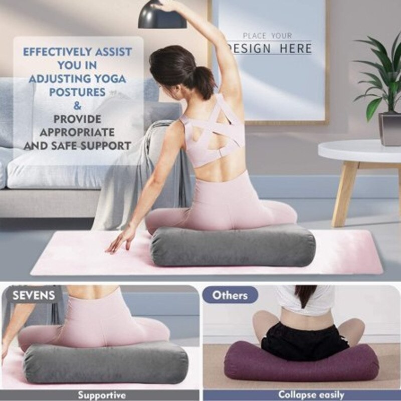 Yoga Bolster Pillow Yoga Bolster Pillow